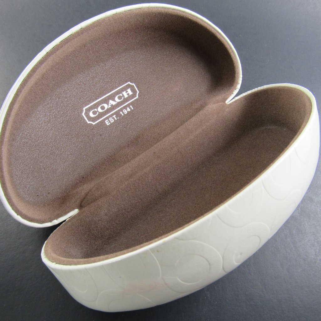 Coach Sunglasses White Hard Case